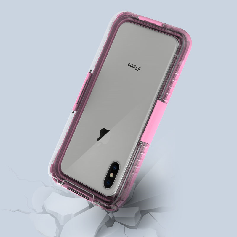 Sac d 'emballage étanche à l' eau pour téléphones cellulaires iPhone - XS - max (Rose)
